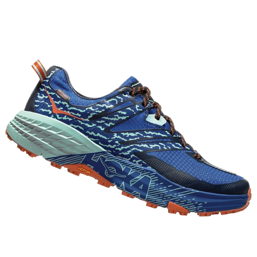Hoka one one Women's Speedgoat 3 WP saodlite blue/linchen US 5 Medium, new inbox